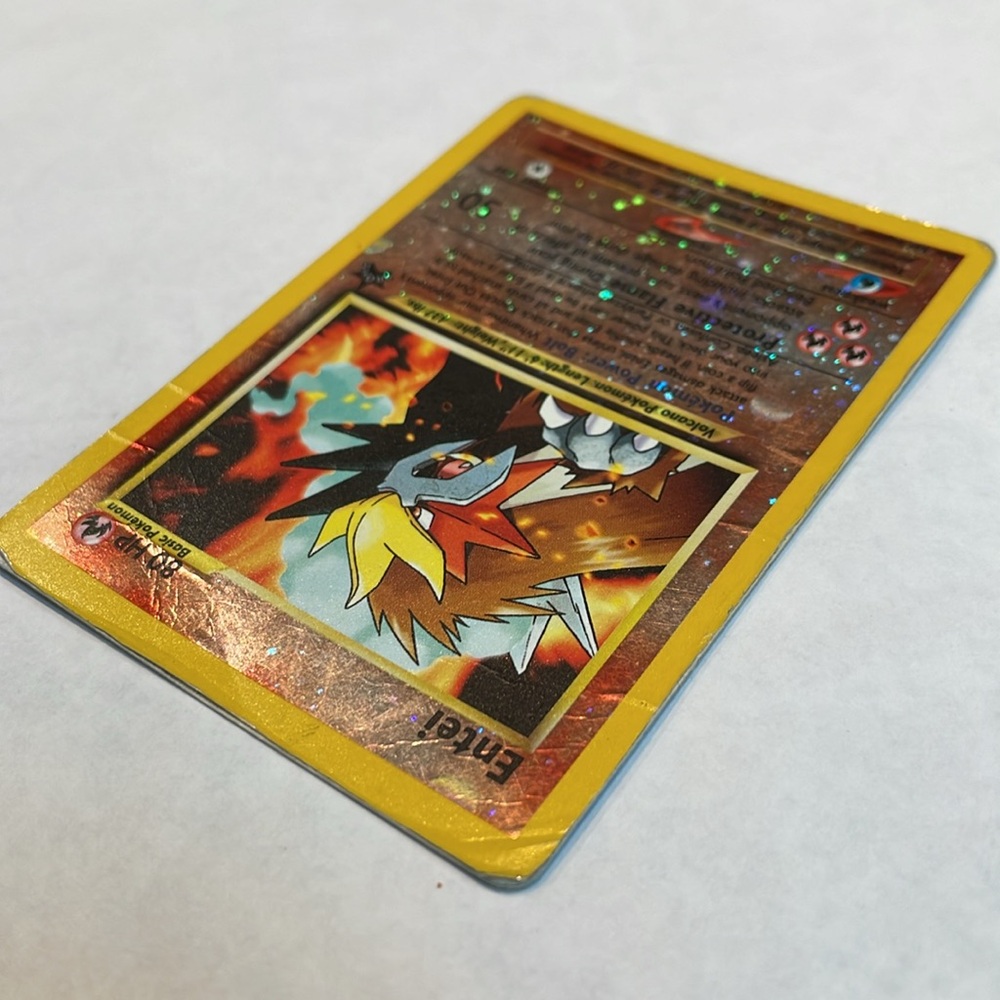 Entei #34 Pokemon Promo Reverse Holo - Picture 7 of 12